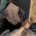 Load image into Gallery viewer, Beaded Embroidered Bucket Bag New Chinese Style N6F179