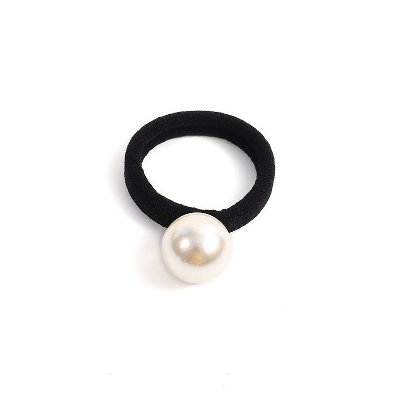 Pearl Big Scrunchie Women Daily Commute Hair Tie N6H197