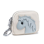 Load image into Gallery viewer, Women's Top-Grain Leather Horse Coin Purse N6J235