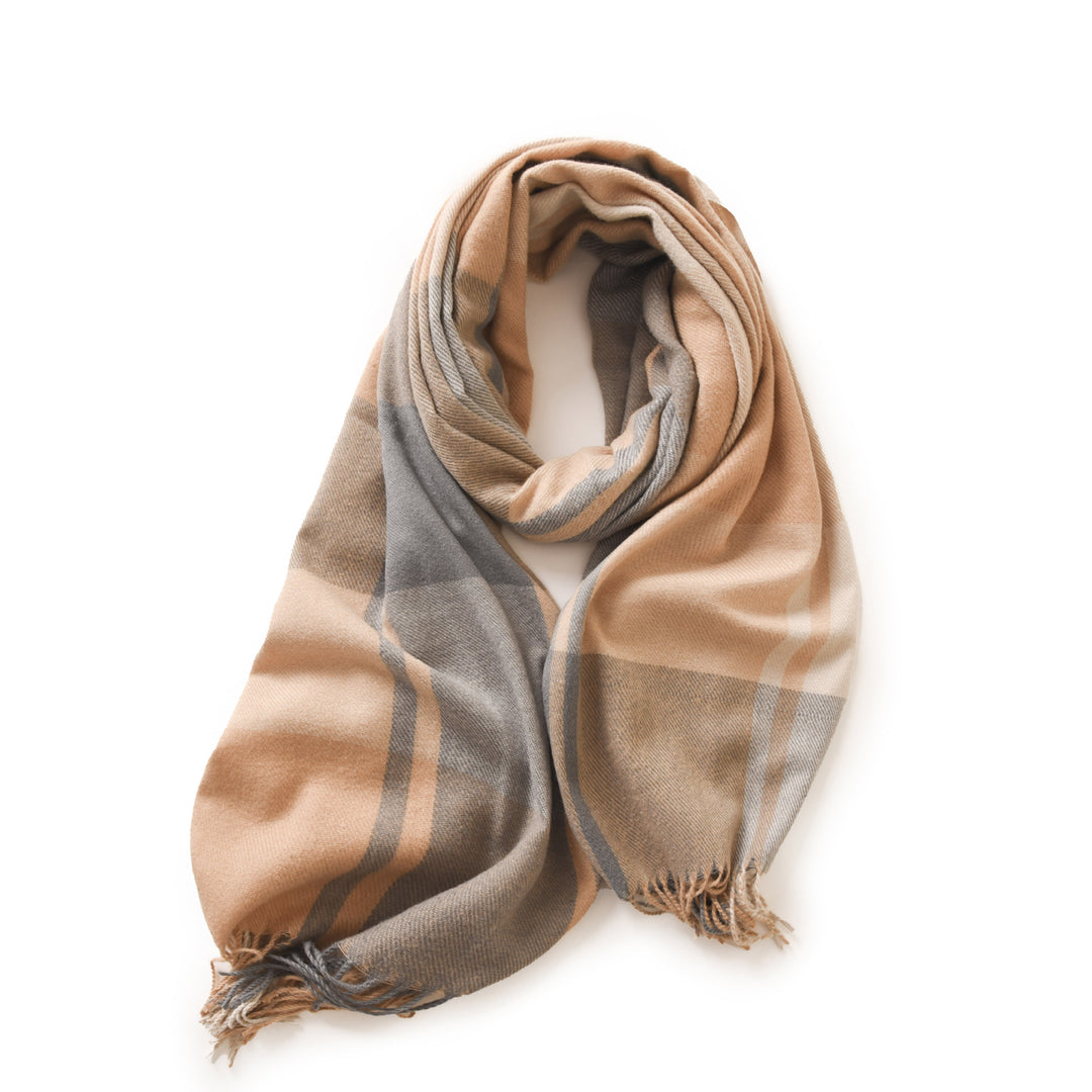Heavyweight Fringe Scarf M5A223