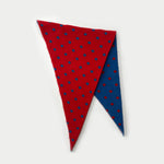 Load image into Gallery viewer, Women's Wool Blend Polka Dot Knit Triangle Scarf N6J122