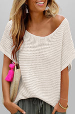 Load image into Gallery viewer, Crew Knit Tee Short Sleeve Ultra Light N5Z441
