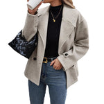 Load image into Gallery viewer, WoolBlend ShortCoat MidHeavy Gray N5A156
