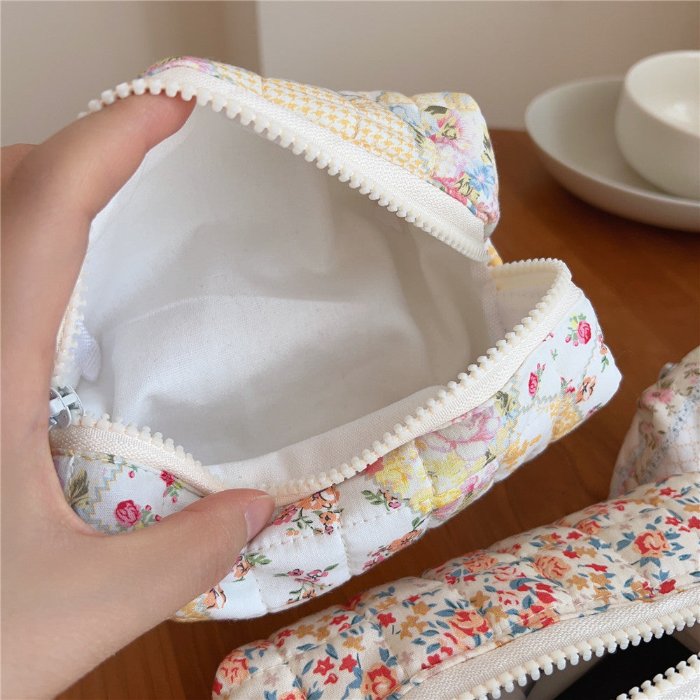 Boat Shaped Quilted Canvas Organizer S5P327