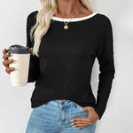 Load image into Gallery viewer, Bow Back Keyhole Tee Set In Ultra Light Black N5Z481
