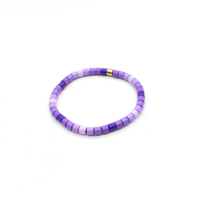Tube Bead DIY Chain Alloy Enamel Stackable S5P262