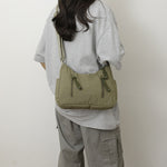 Load image into Gallery viewer, Women's Large Nylon Dumpling Crossbody Bag N6J205