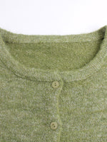 Load image into Gallery viewer, Women's Knit Cardigan Button Front Elegant Casual N6H269