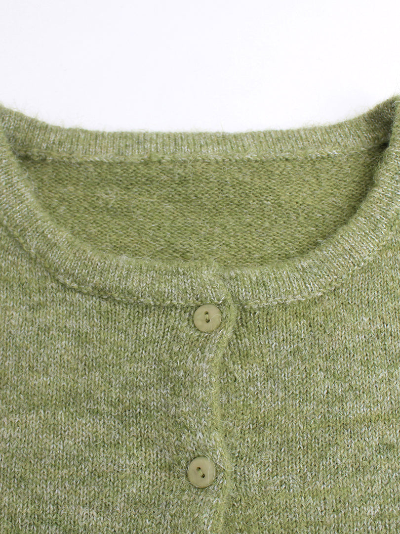 Women's Knit Cardigan Button Front Elegant Casual N6H269
