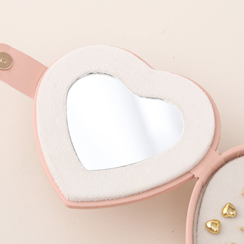 Leather Jewelry Gift Box Women Anniversary Keepsake S5P753