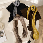 Load image into Gallery viewer, Pleated Gradient Scarf Women Sun Protection N6H247