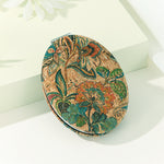 Load image into Gallery viewer, Vintage Oval Folding Makeup Mirror Portable Travel N6F036