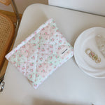 Load image into Gallery viewer, Floral Quilted Compact Organizer Cotton Canvas S5P359