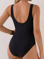 Load image into Gallery viewer, Printed Deep V One-Piece Swimsuit Women N6C292