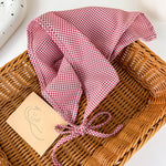 Load image into Gallery viewer, Gingham Bandana Scarf Multiple Colors Women N6C012