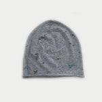 Load image into Gallery viewer, Women's Wool Rabbit Fur Blend Printed Slouchy Beanie N6J125
