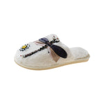 Load image into Gallery viewer, Insect Floral Embroidery Slippers Women M5A285