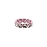 Load image into Gallery viewer, Glass Floral Handband Cuff Enamel Crystal  S5P155
