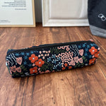 Load image into Gallery viewer, Embroidered Floral Canvas Pencil Case Makeup Bag N6F149