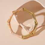 Load image into Gallery viewer, Bamboo Segments Bangle Spliced Color S5P057
