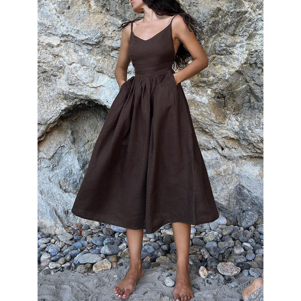 Womens Halter Resort Slip N5Z035