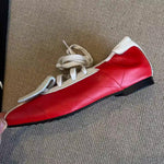 Load image into Gallery viewer, Color-Block Square Toe Mary Jane Shoes Women Flat N6G242