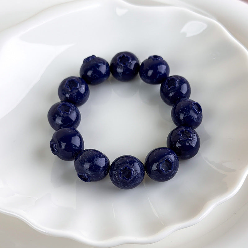 Fun Fruit Elastic Bracelet Cute Dopamine Summer N6H105