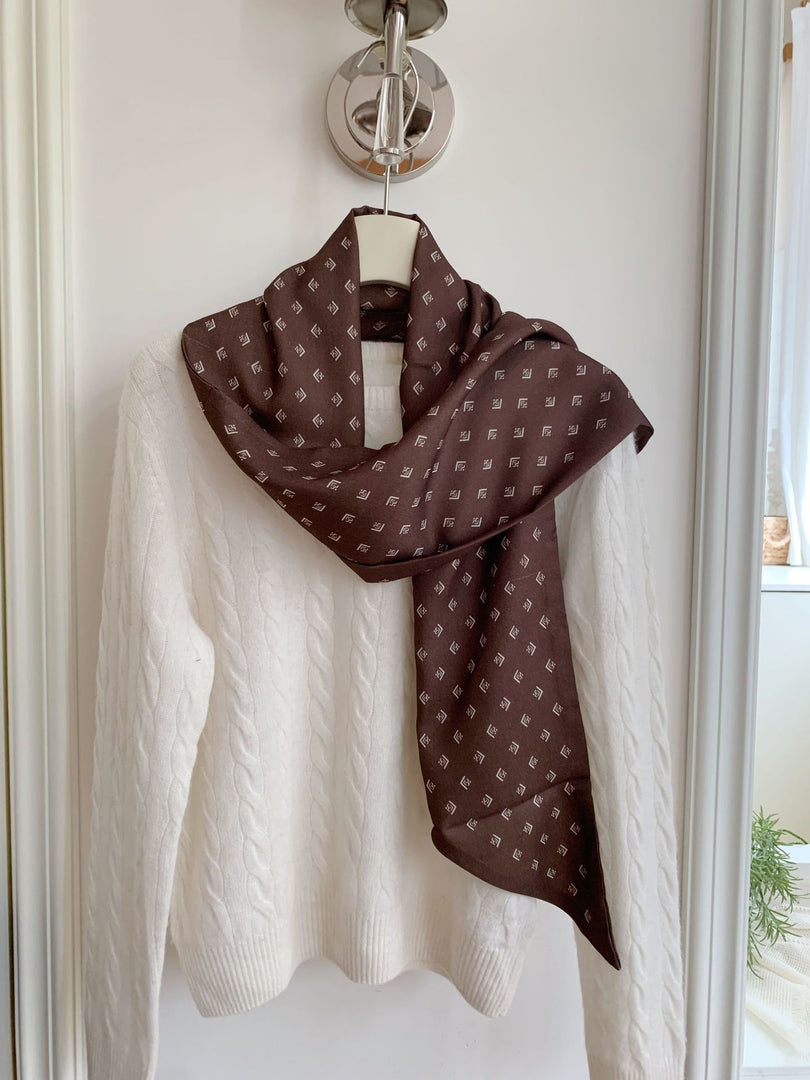 Women's Cotton Linen Printed Scarf Shawl N6J143