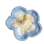 Load image into Gallery viewer, 3D Floral Accent Composite Ponytail Hair Tie S5P430
