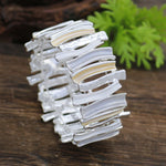 Load image into Gallery viewer, Enamel Exaggerated Geometric Stretch Bangle Women N6C217
