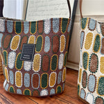 Load image into Gallery viewer, Handmade Embroidered Easter Egg Bucket Bag Shoulder N6F123
