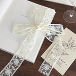 Load image into Gallery viewer, Retro Lace Scarf Headband Long 1.5m French N6C005