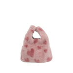 Load image into Gallery viewer, Cute Plush Wristlet Bag Portable Snack Lunch Tote  S5P862