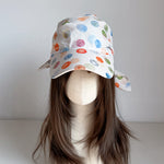 Load image into Gallery viewer, Color Dot Scarf Hat Women Sun Protection N6C359