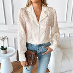 Load image into Gallery viewer, Elegant Shirt Lightweight Apricot N5A020