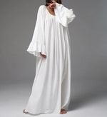 Load image into Gallery viewer, Brown Lounge Robe Dress Women N6C200