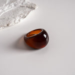 Load image into Gallery viewer, Vintage Resin Ombré Circle Geometric Ring Women N6H093