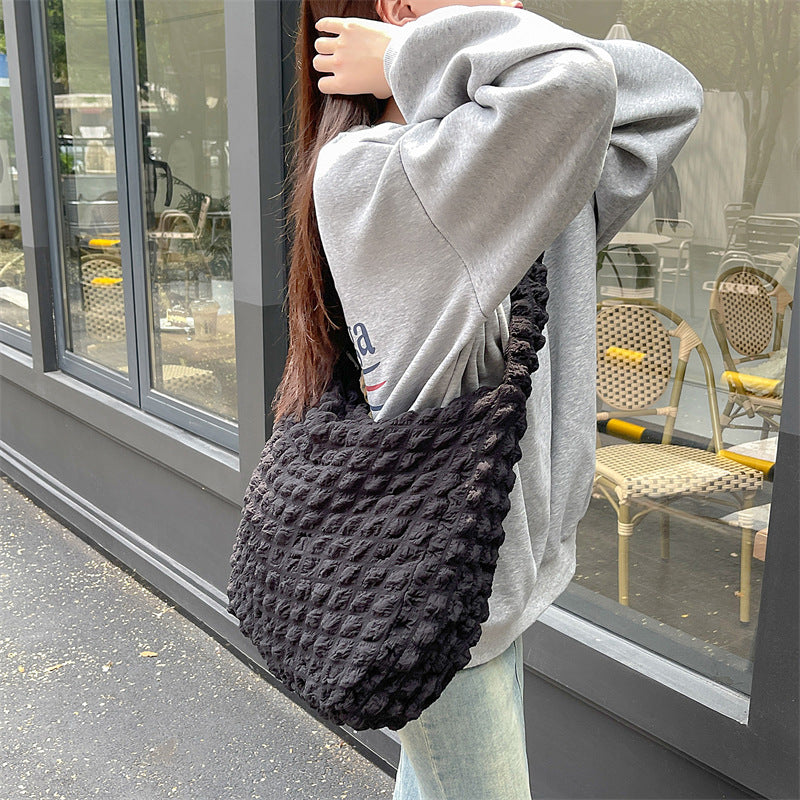 Cloud Silhouette Tote Bag Polyester Canvas  S5P382