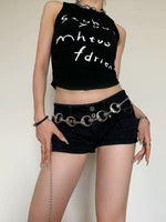 Load image into Gallery viewer, Star Moon Silver Metal Waist Chain Women N6C159