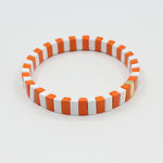 Load image into Gallery viewer, Macaron Elastic Bracelet Dual-Tone Enamel Alloy S5P043