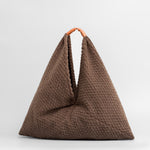 Load image into Gallery viewer, Furry Triangle Dumpling Bag Women Underarm Shoulder S5P654