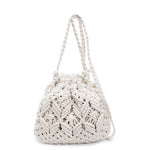 Load image into Gallery viewer, Woven Bucket Bag Women Minimalist N6C025