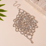 Load image into Gallery viewer, Chain Multi Way Bracelet Copper Rhinestones S5P206
