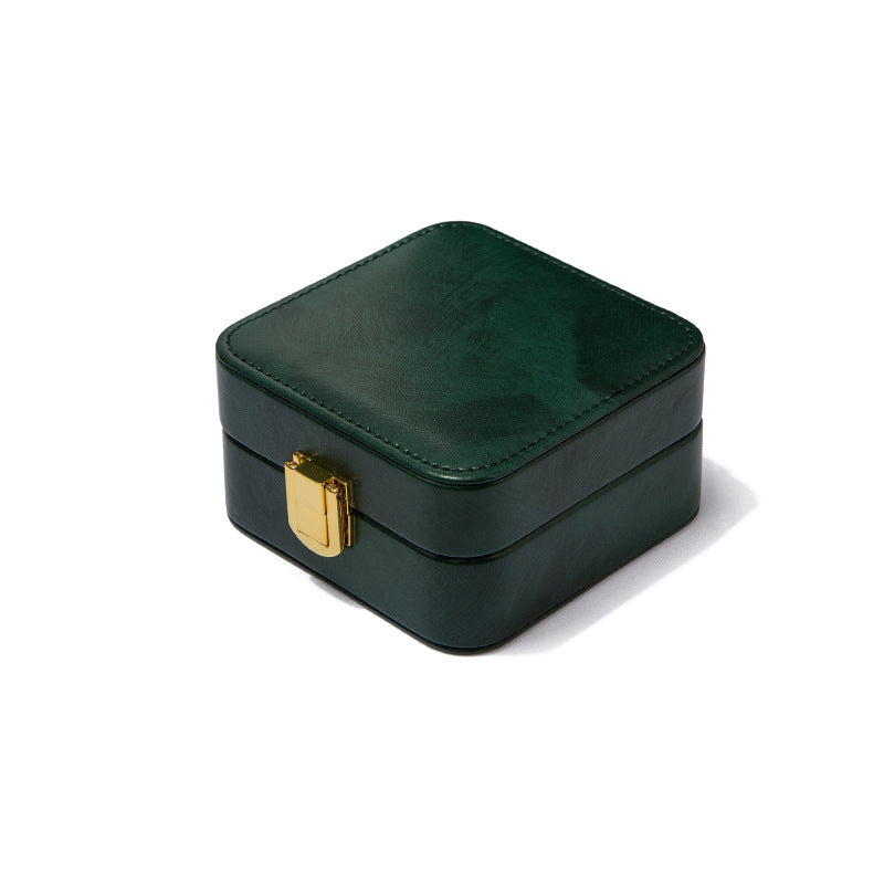 Portable Anti-tarnish Jewelry Box with Mirror S5P866