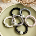 Load image into Gallery viewer, earl Satin Scrunchie High Elasticity Ponytail Holder N6H185
