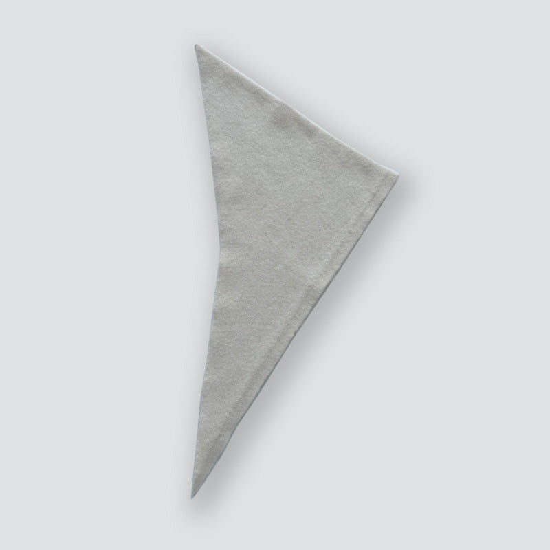 Wool Blend Triangle Scarf  M5A163