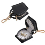 Load image into Gallery viewer, Compact PU Travel Jewelry Organizer Hanging Hook S5P400
