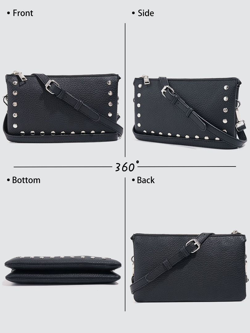 Rivet Mini Crossbody Phone Bag Women N6C030