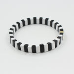 Load image into Gallery viewer, Macaron Elastic Bracelet Dual-Tone Enamel Alloy S5P043