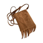 Load image into Gallery viewer, Bohemian Fringe Crossbody Bag PU Brown S5P280
